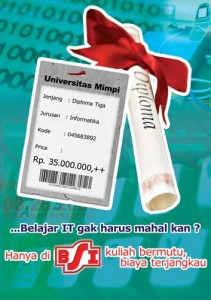 Lomba Desain Iklan HUT BSI